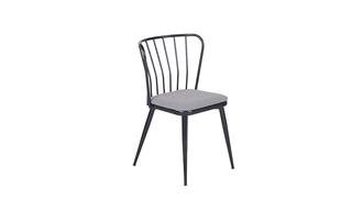  Carmen Metal Sandalye - Kazayağı Desenli 3120009989 | Kelebek
